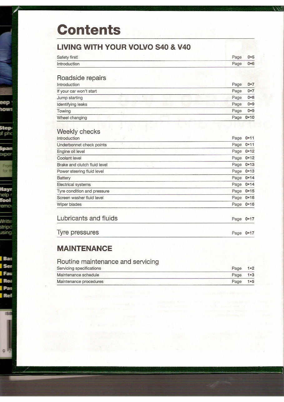 2000 VOLVO V40 Service and Repair Manual preview img 2