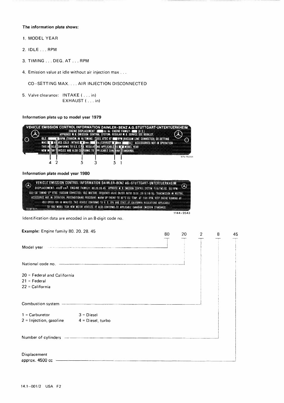 1972-1980 Mercedes-Benz 350SL, 450SL (R107, C107) OEM Service & Repair Manual preview img 2