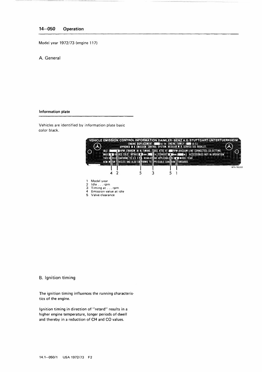 1972-1980 Mercedes-Benz 350SL, 450SL (R107, C107) OEM Service & Repair Manual preview img 5