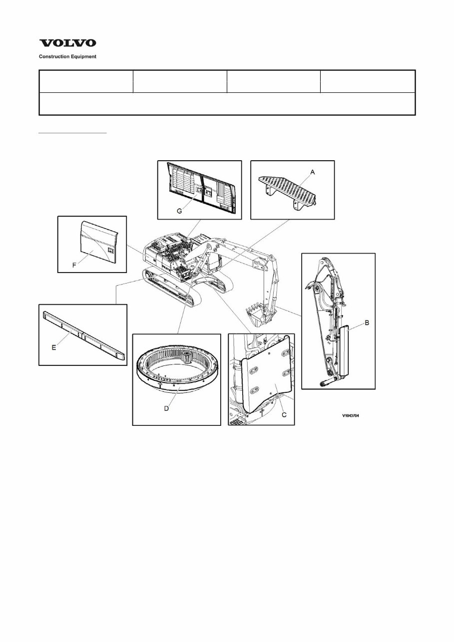 Volvo EC460BLC Excavator OEM Service & Repair Manual preview img 5
