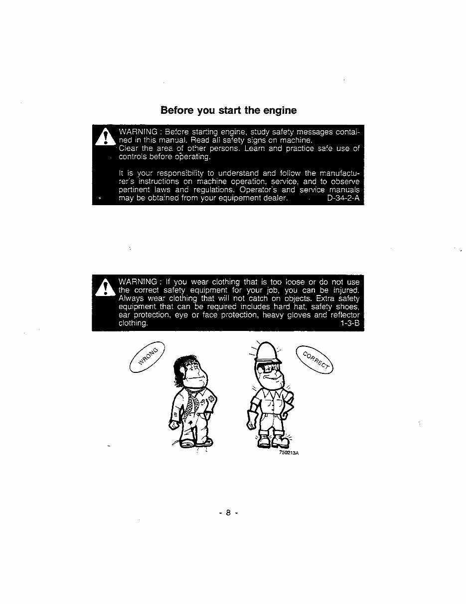 Case 580G Loader Backhoe Owners Manual preview img 9