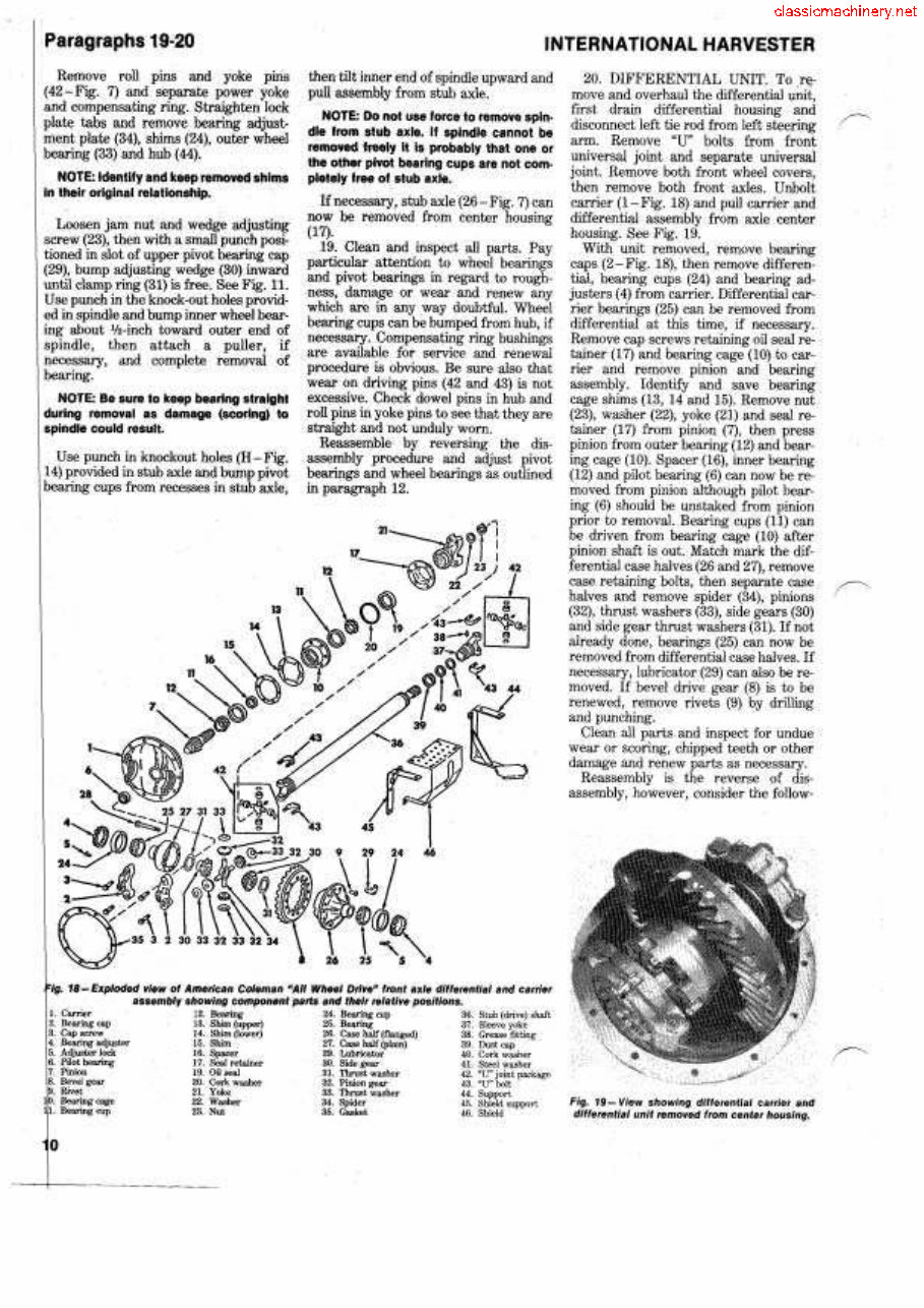 International Harvester 1086 Tractor Complete Workshop Service Repair Manual preview img 10
