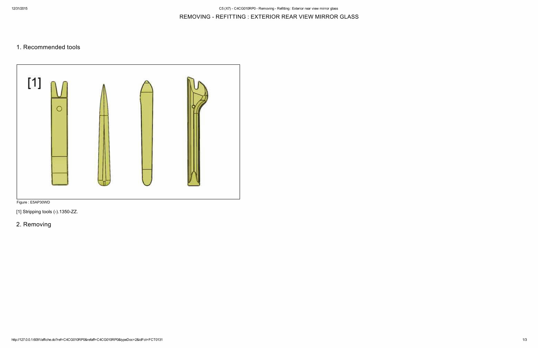 2009 CITROEN C5 RD & TD Service and Repair Manual preview img 1