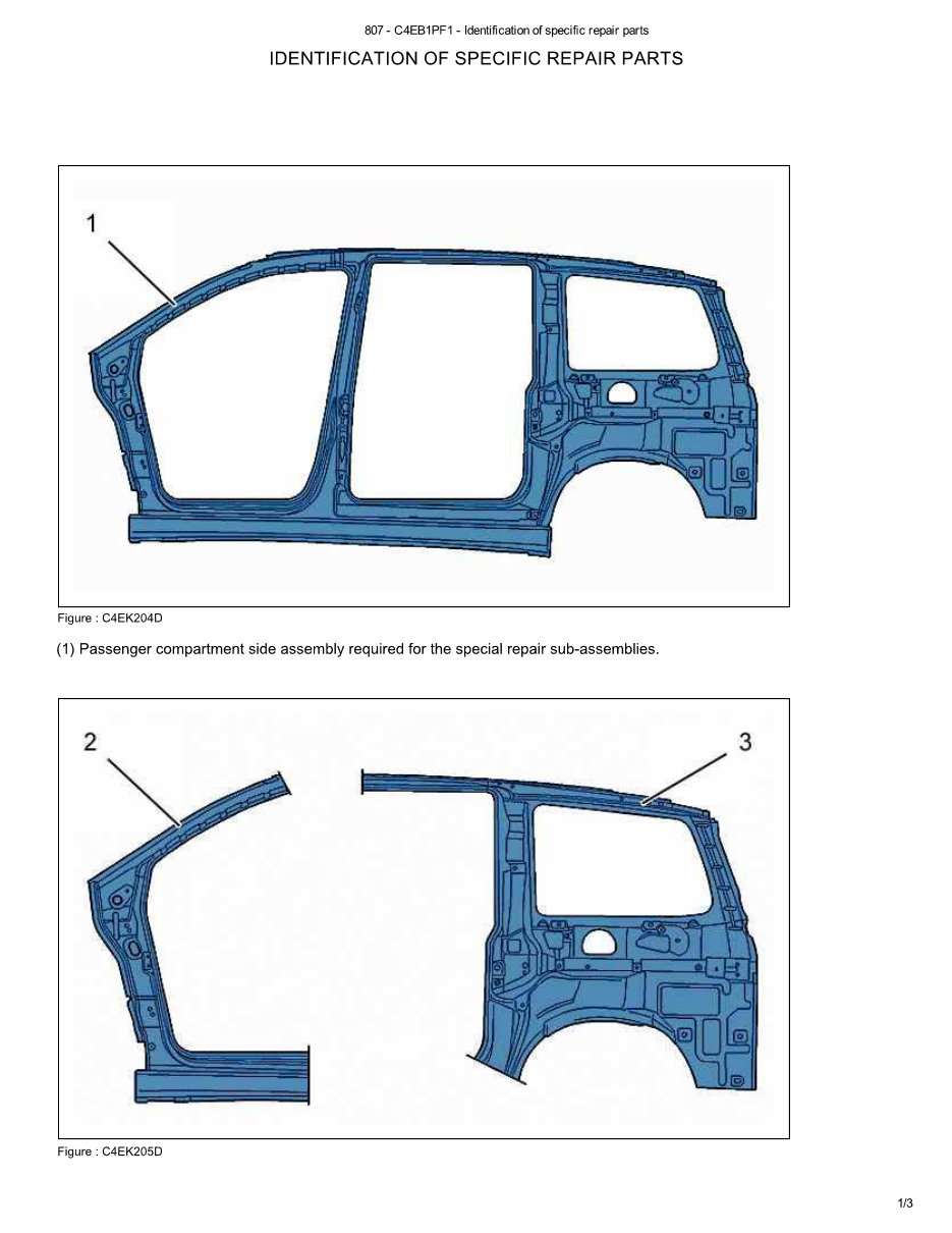 2006 PEUGEOT 807 Service and Repair Manual preview img 10