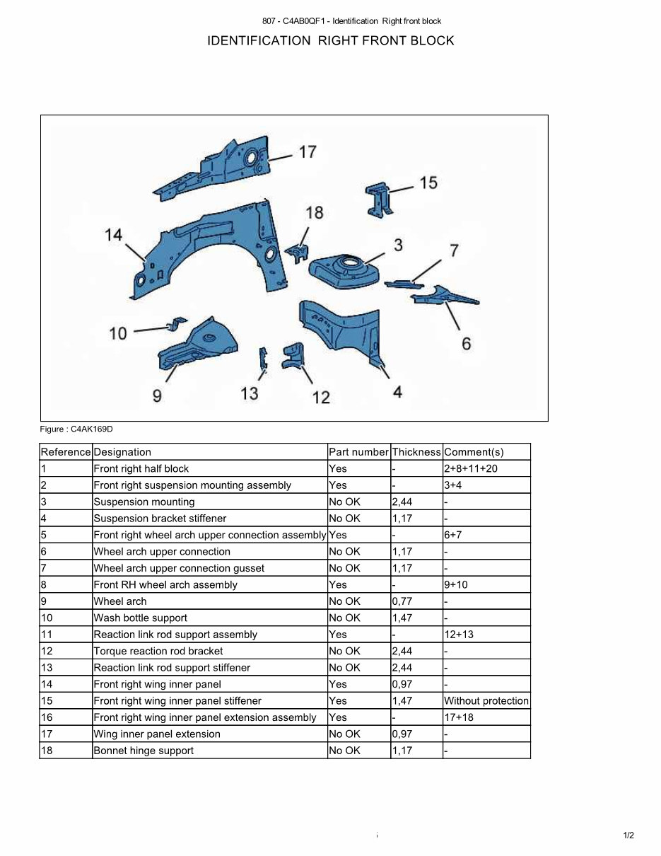 2006 PEUGEOT 807 Service and Repair Manual preview img 4