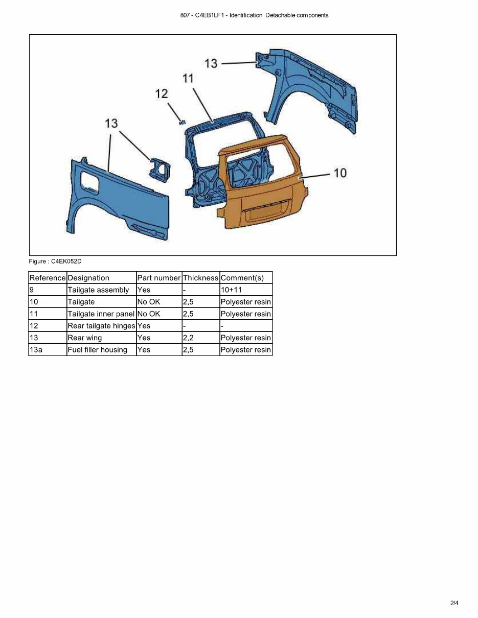 2006 PEUGEOT 807 Service and Repair Manual preview img 7
