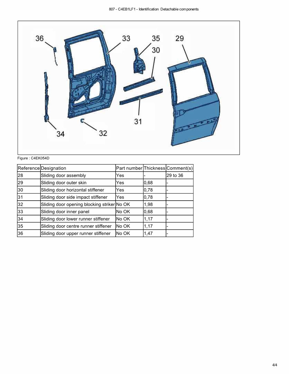 2006 PEUGEOT 807 Service and Repair Manual preview img 9