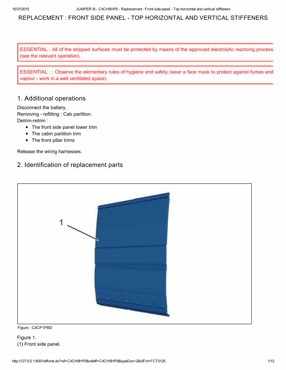 2007-2015 Citroen Jumper III Service & Repair Manual preview img 1