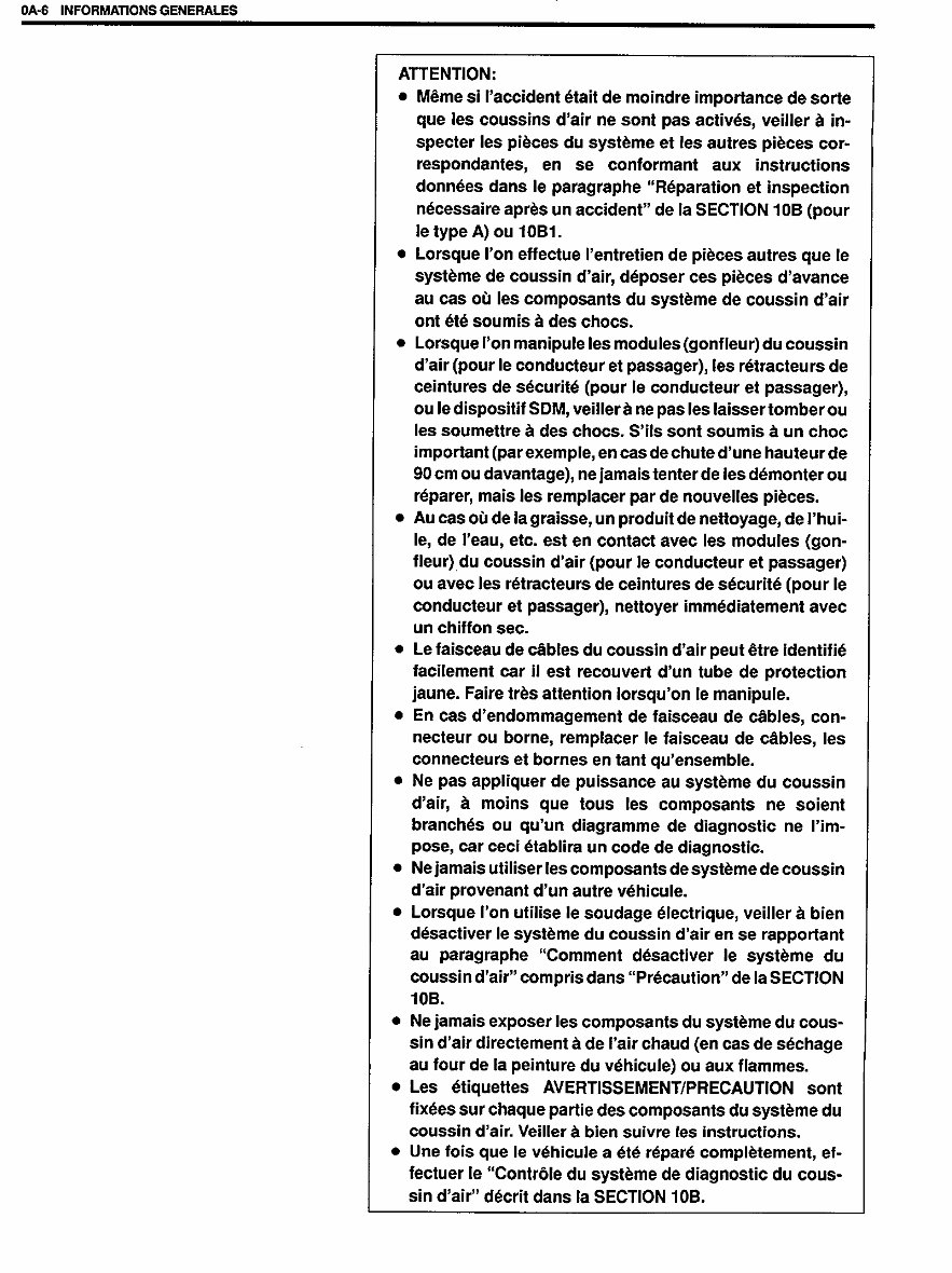 Suzuki Jimny SN14 Workshop Manual preview img 9