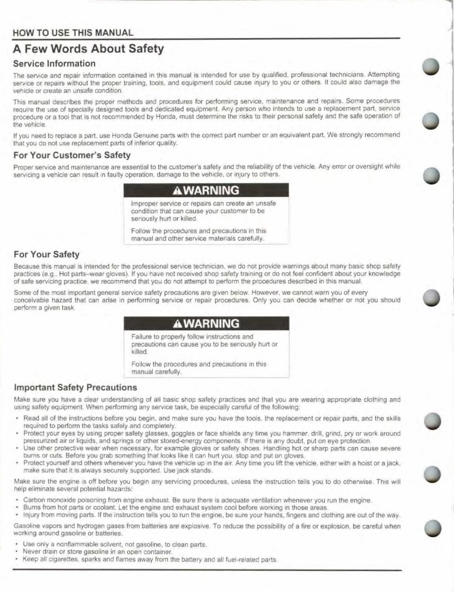 2014-2016 Honda Foreman (TRX500) Service & Repair Manual preview img 2
