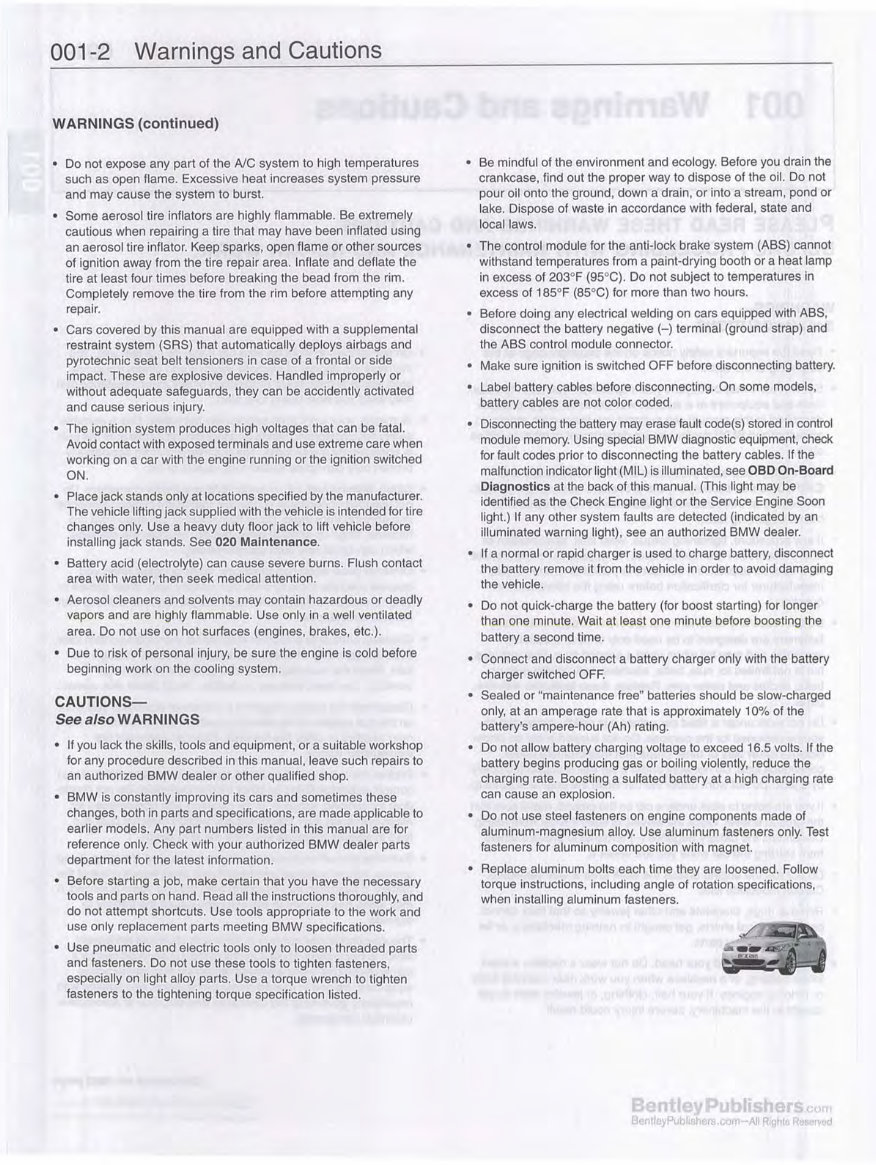 2008 BMW 335i Service & Repair Manual preview img 5