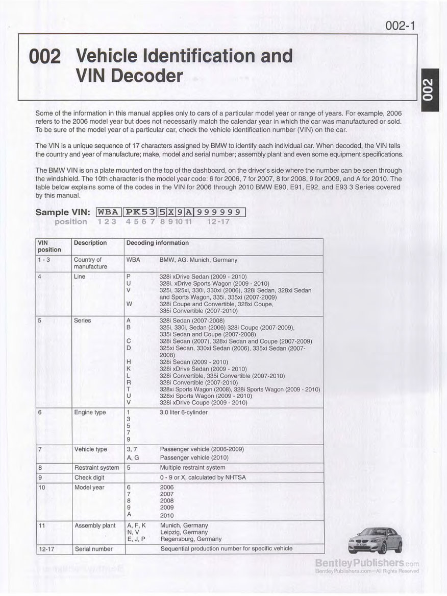 2008 BMW 335i Service & Repair Manual preview img 6