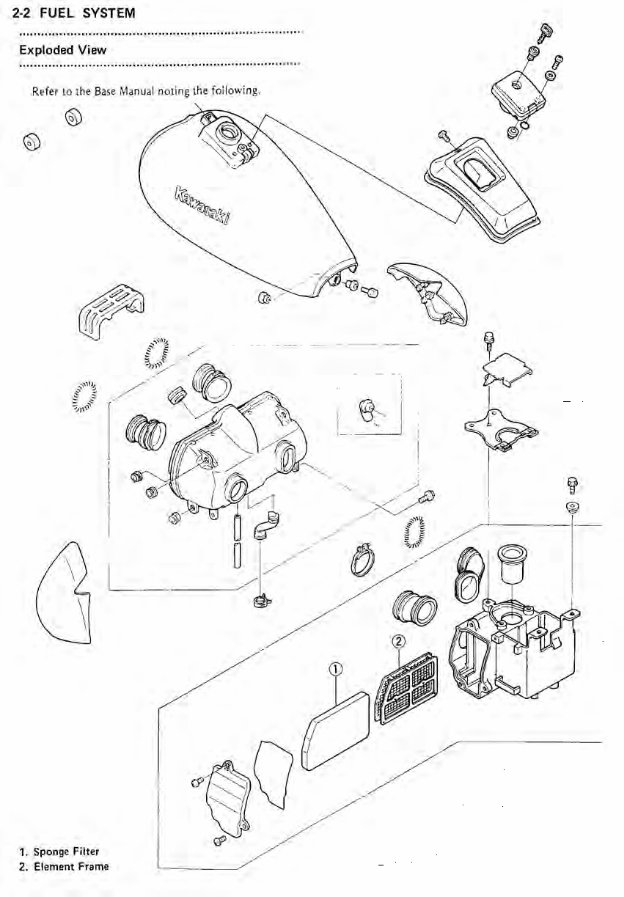 1986-1988 Kawasaki ZL600 Eliminator Service & Repair Manual preview img 10