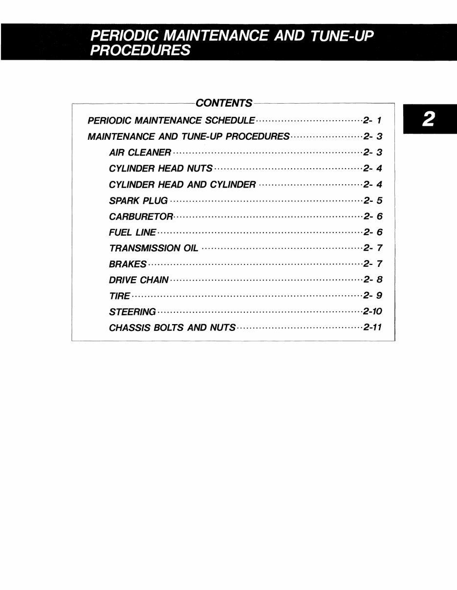 SUZUKI LT50 Service Repair Workshop Manual 1985 Onwards preview img 10