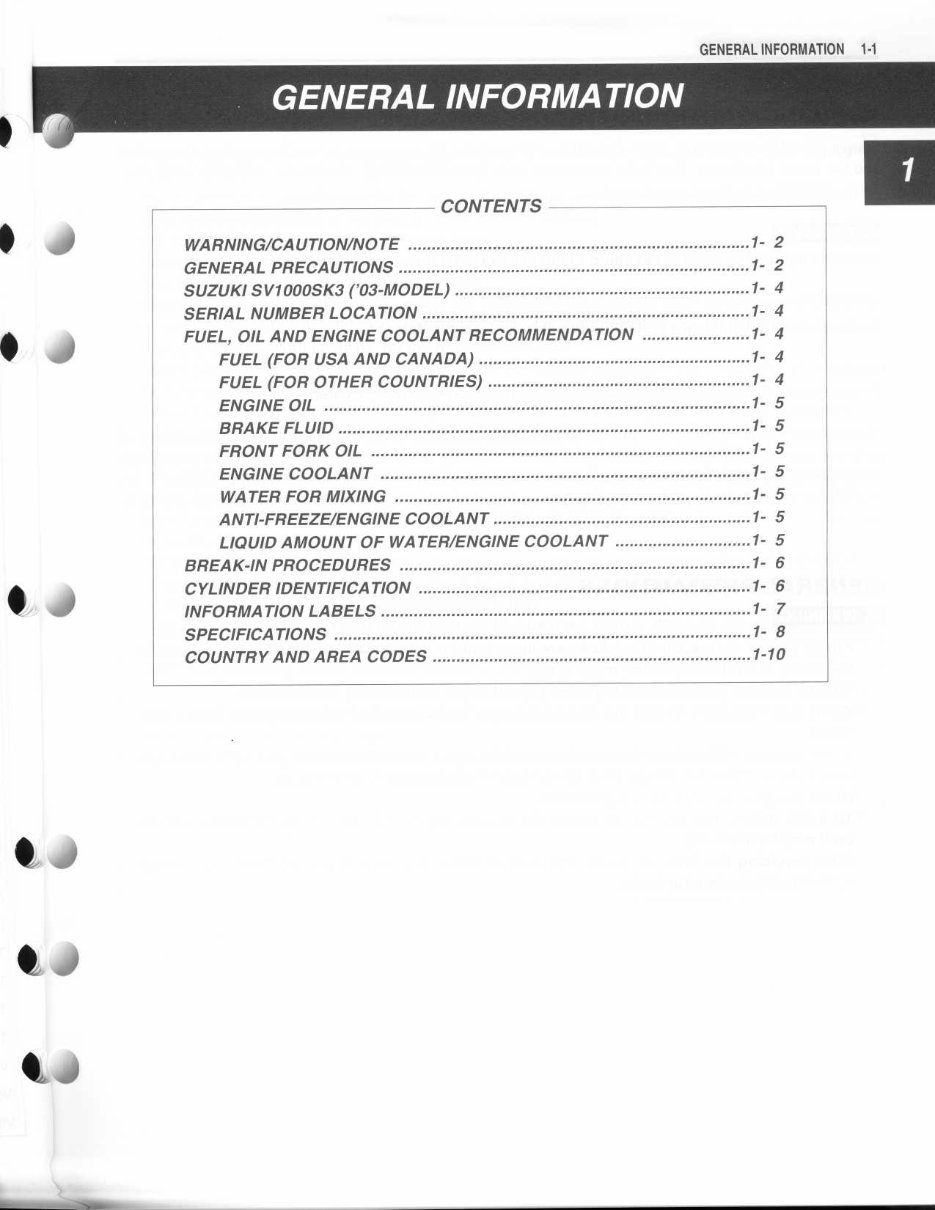 2003 - 2005 SUZUKI SV1000 Service Manual / Repair / Maintenance Manual (57 MB) SV 1000 - NOW!! preview img 10