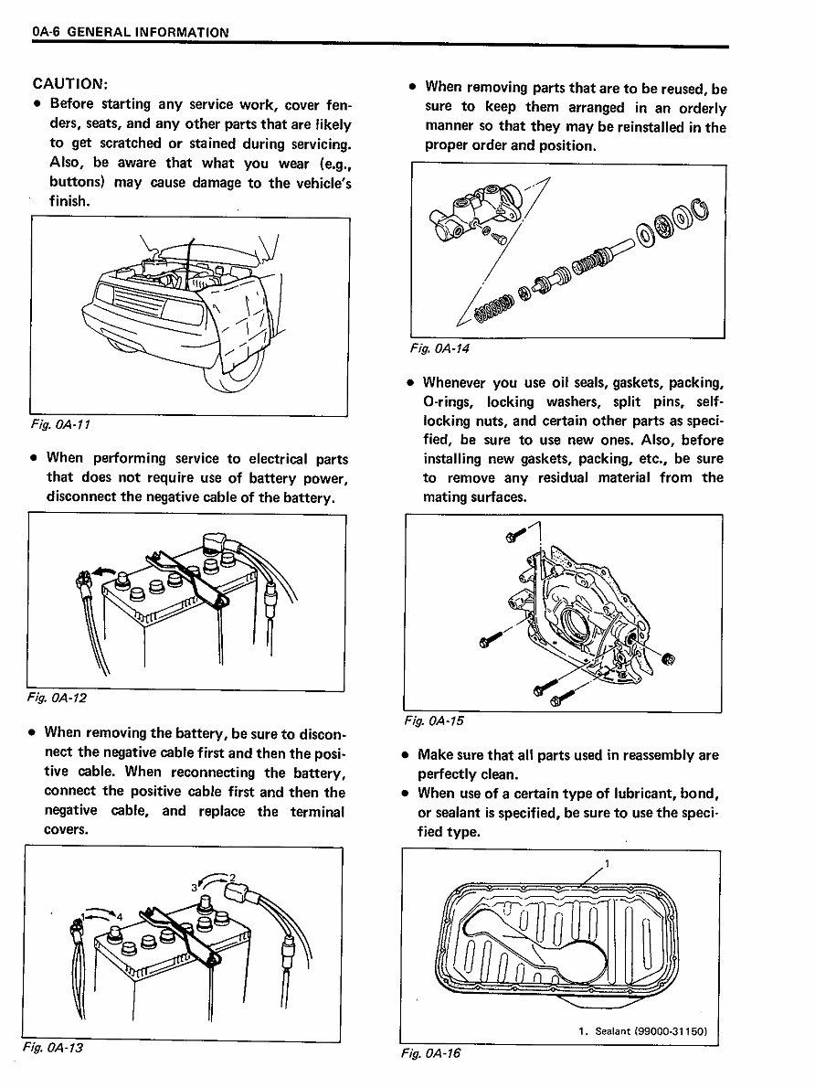 1988-1998 Suzuki Vitara JX JLX Workshop Service Repair Manual preview img 10