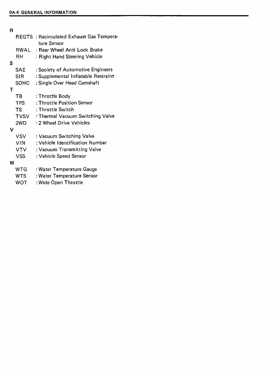 1988-1998 Suzuki Vitara JX JLX Workshop Service Repair Manual preview img 8