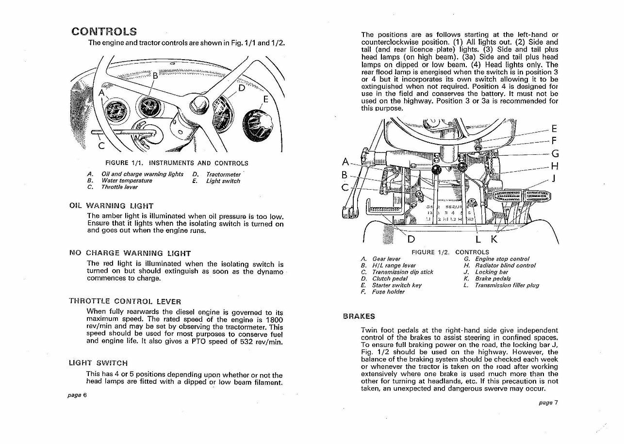 David Brown 880 Selectamatic /Selectamatic Livedrive Instruction Manual preview img 5