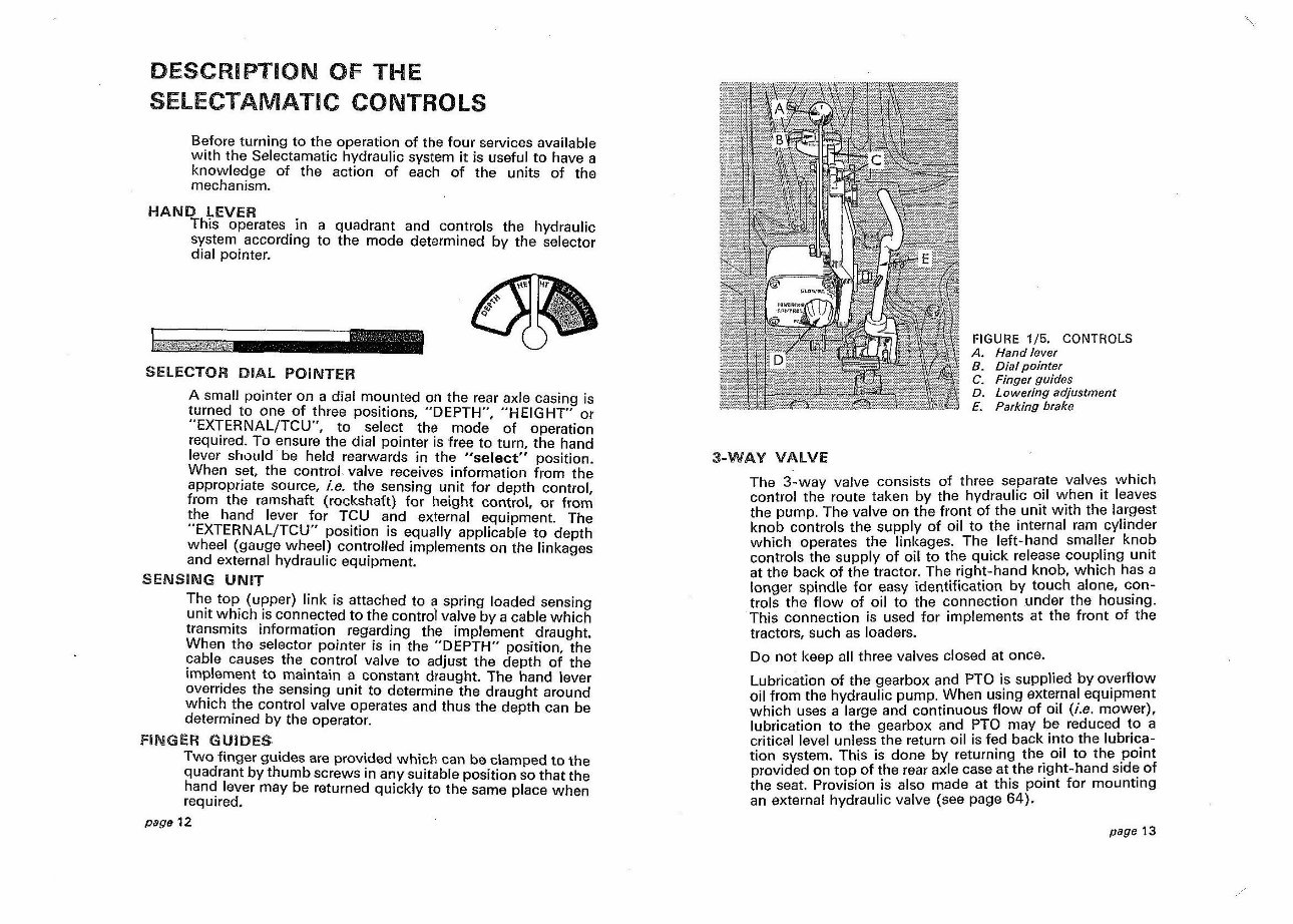 David Brown 880 Selectamatic /Selectamatic Livedrive Instruction Manual preview img 8