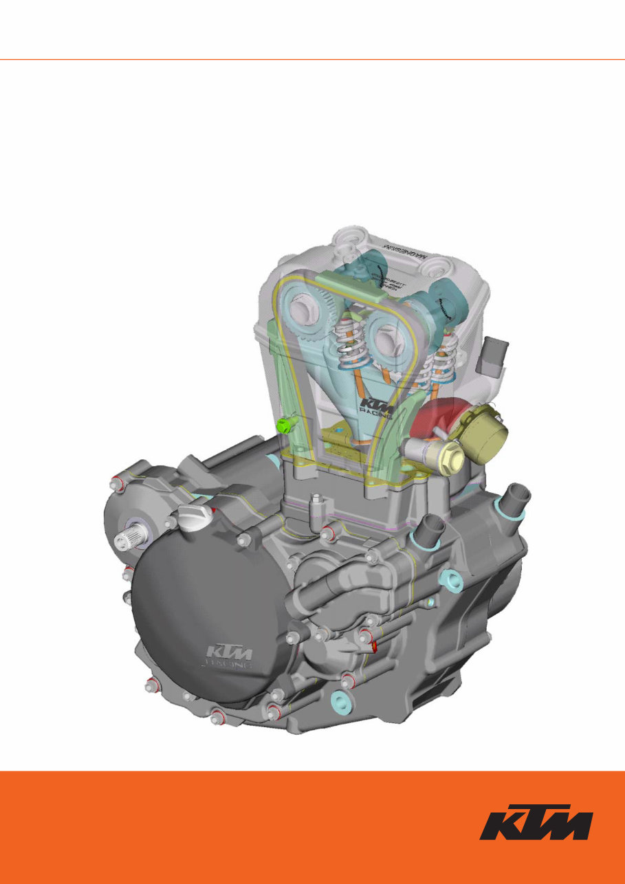 2005-2006 KTM 250 SX-F OEM Service & Repair Manual preview img 1