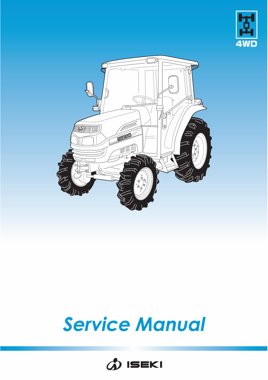 Iseki TG5330 TG5390 TG5470 Tractor Complete Workshop Service Repair Manual preview img 1