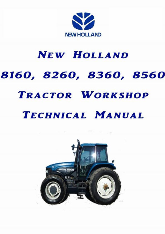 New Holland 8360 Tractor OEM Service & Repair Manual preview img 1