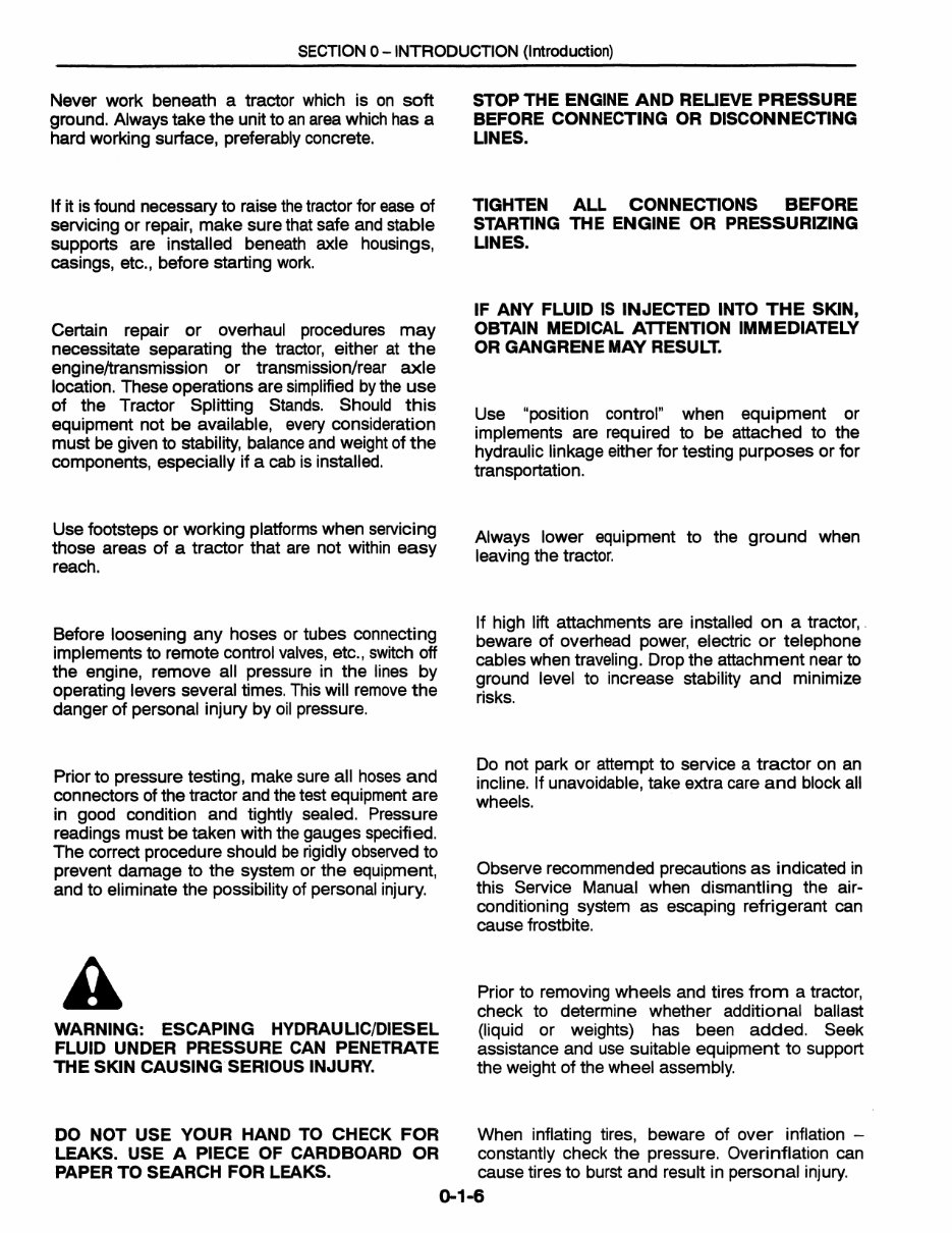 New Holland 8360 Tractor OEM Service & Repair Manual preview img 8
