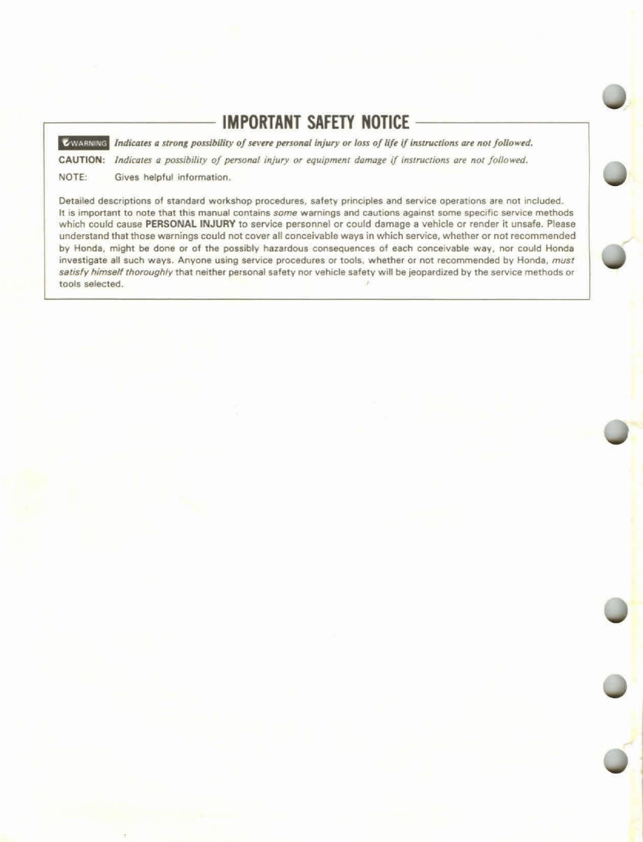 1986-1999 XR200R Service & Repair Manual preview img 2