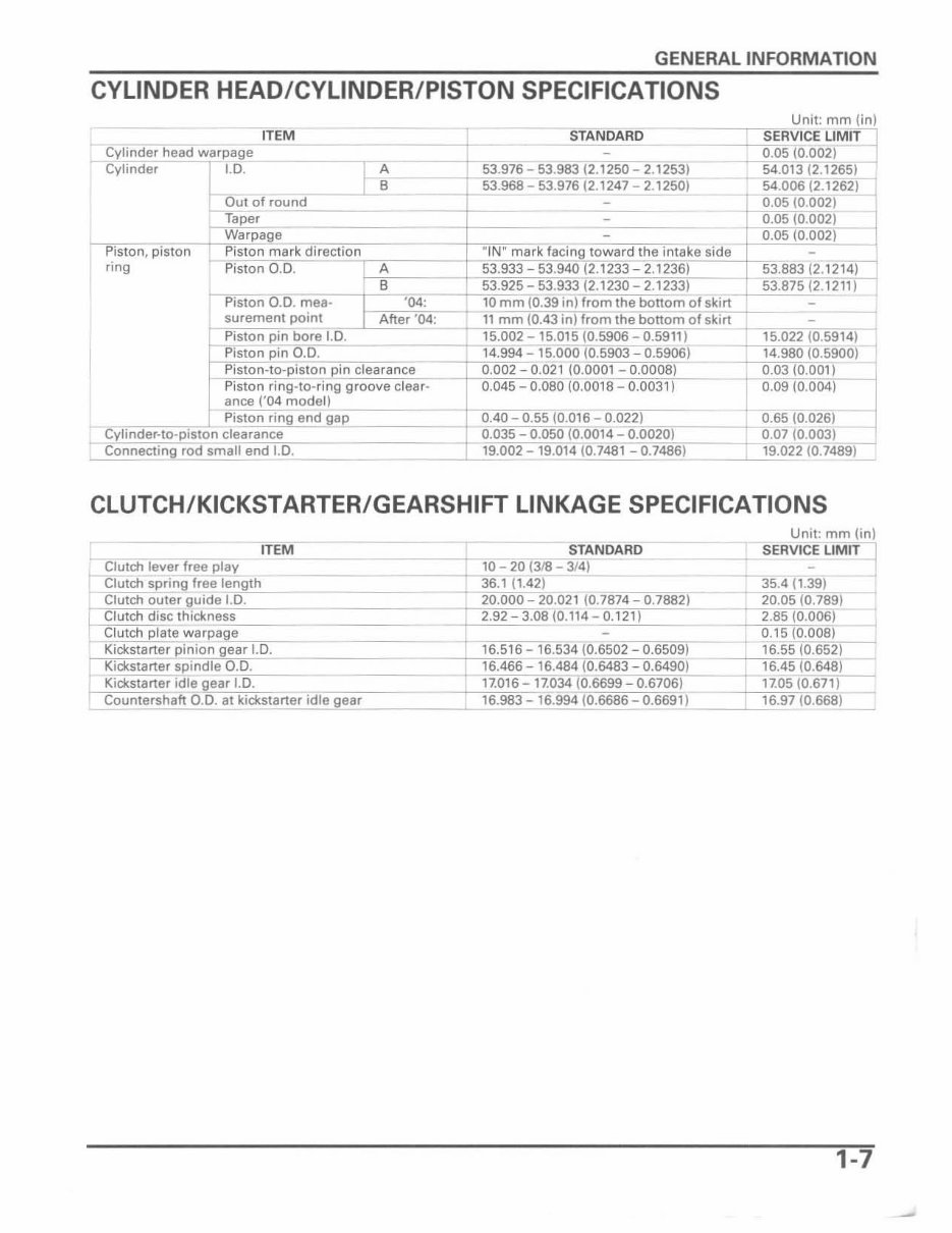 2004-2007 Honda CR125R Service & Repair Manual preview img 10
