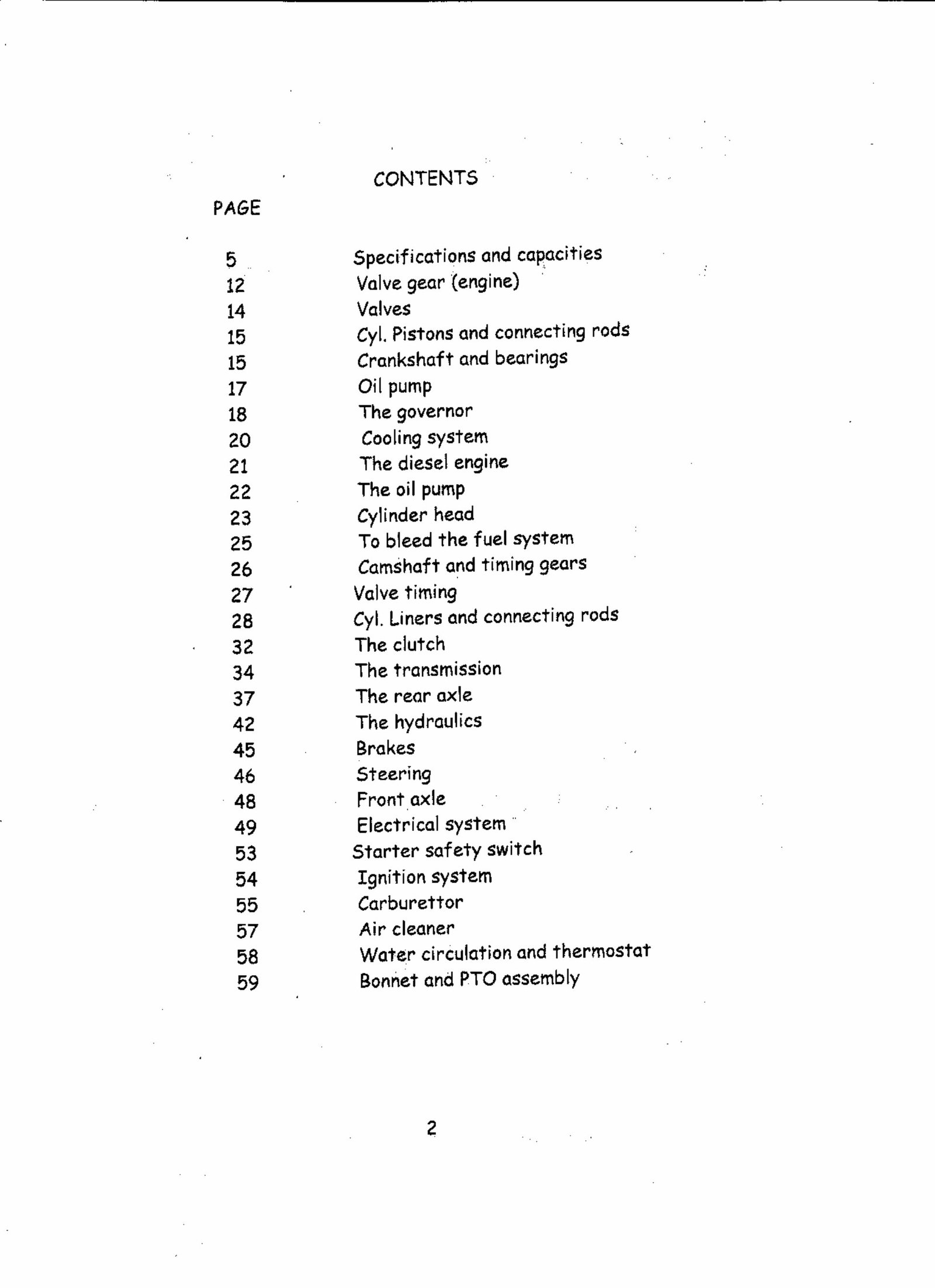 Massey Ferguson MF35 MF-35 Tractor Workshop Service Manual - IMPROVED - preview img 2