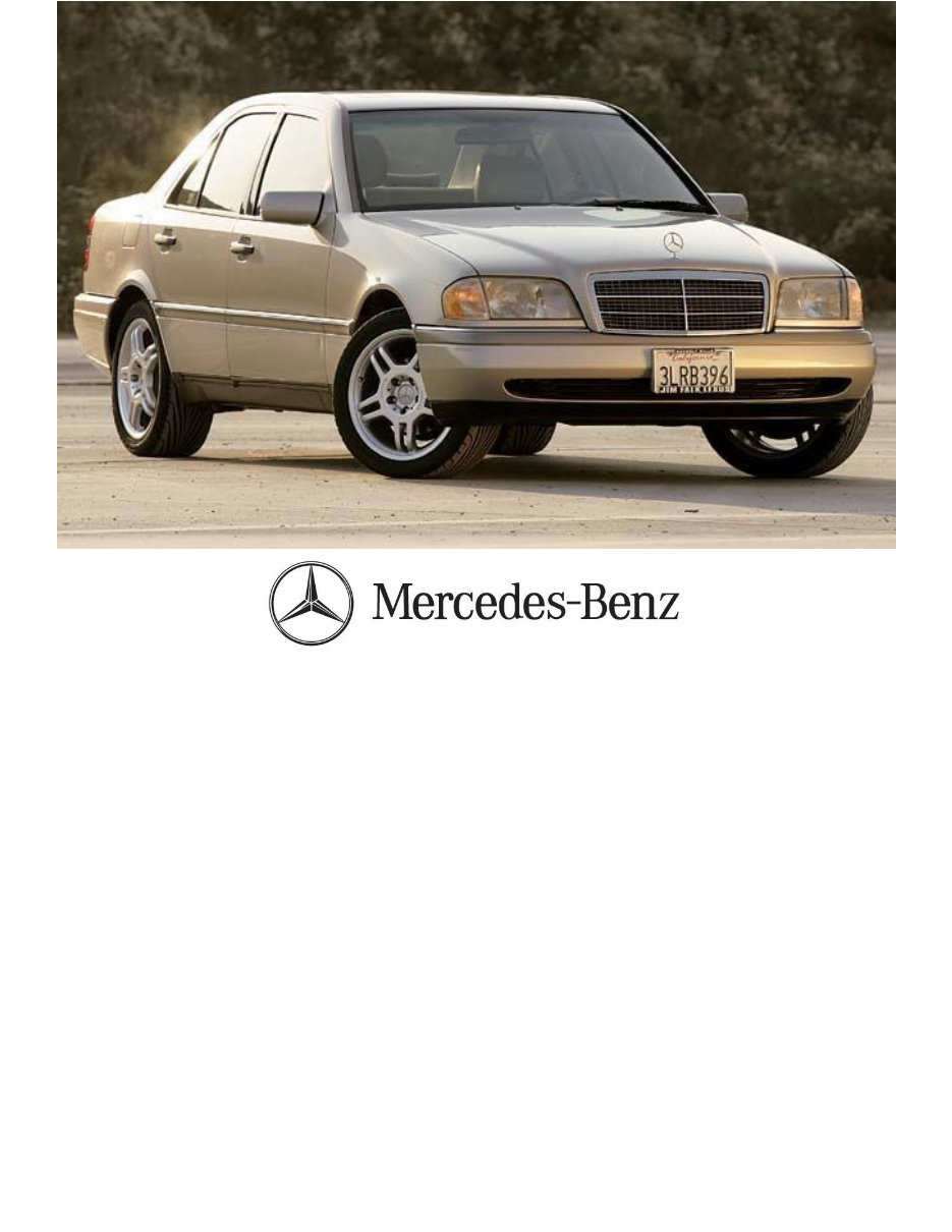 2000 Mercedes-Benz C-Class C230 Kompressor Owners Manual preview img 1