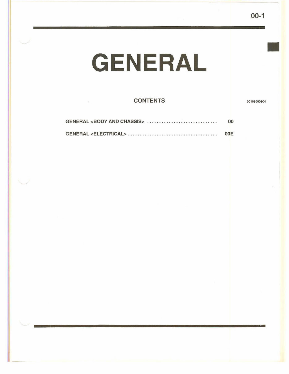 1997-1999 Mitsubishi Montero Sport Service & Repair Manual preview img 5