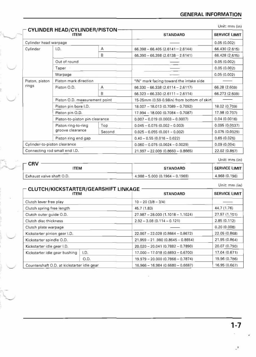 CR250R service manual repair 2000-2001 CR250 preview img 10