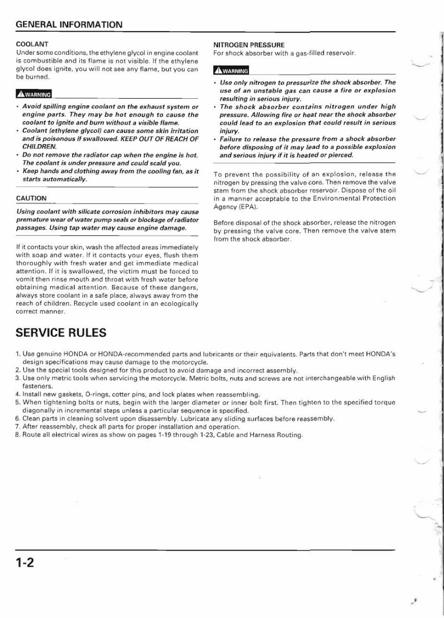 CR250R service manual repair 2000-2001 CR250 preview img 5