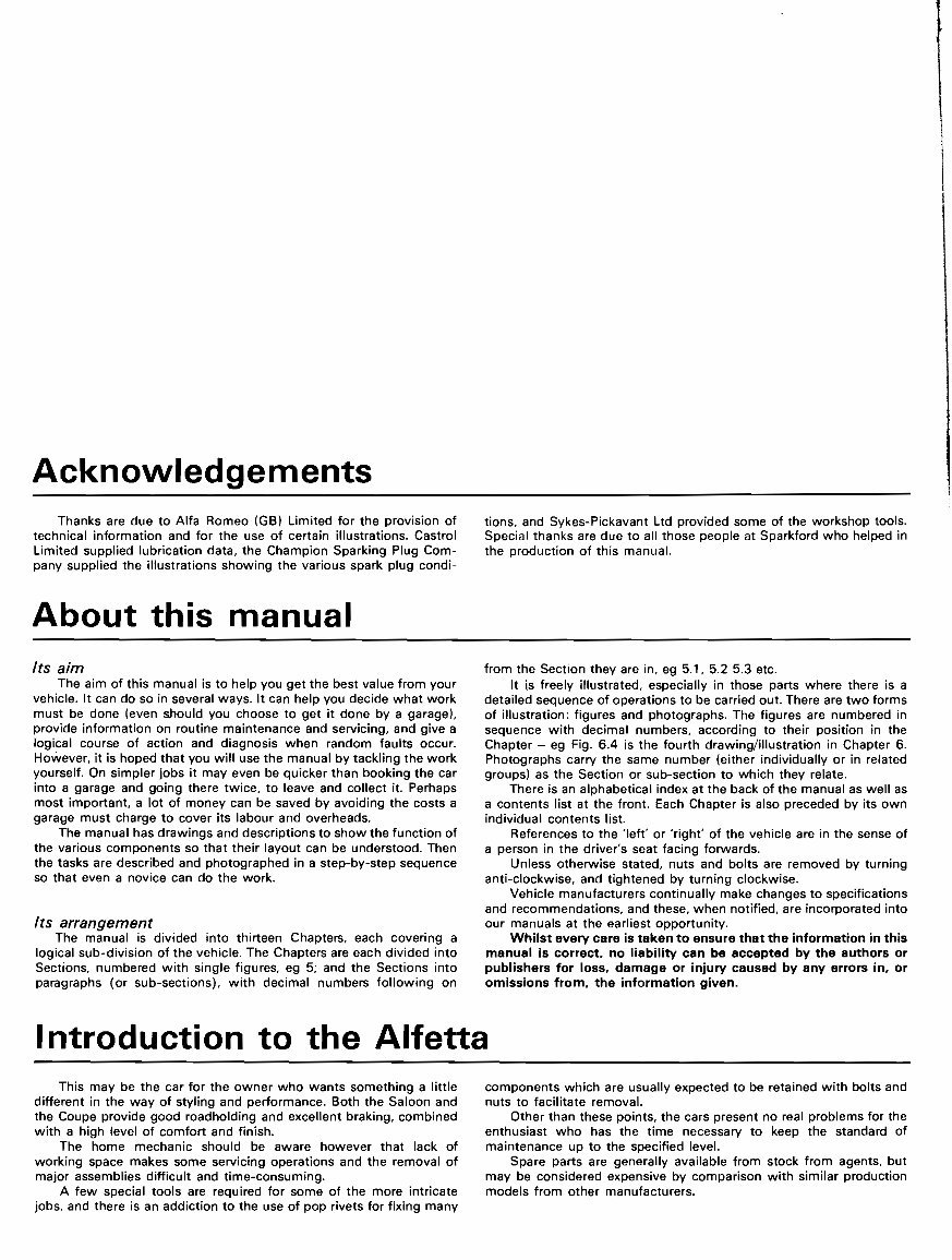 1983 Alfa Romeo Alfetta Service & Repair Manual preview img 3