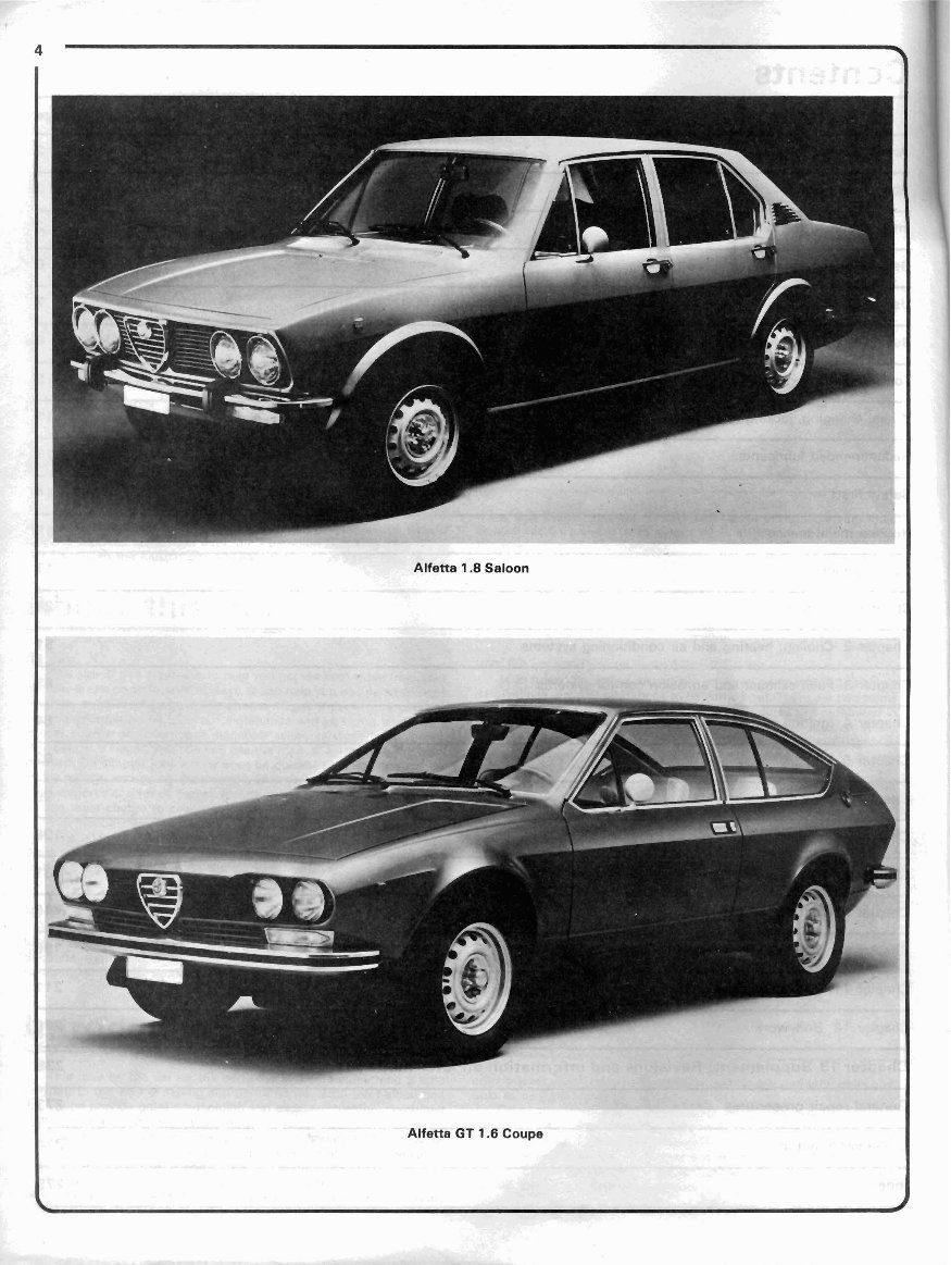 1983 Alfa Romeo Alfetta Service & Repair Manual preview img 5