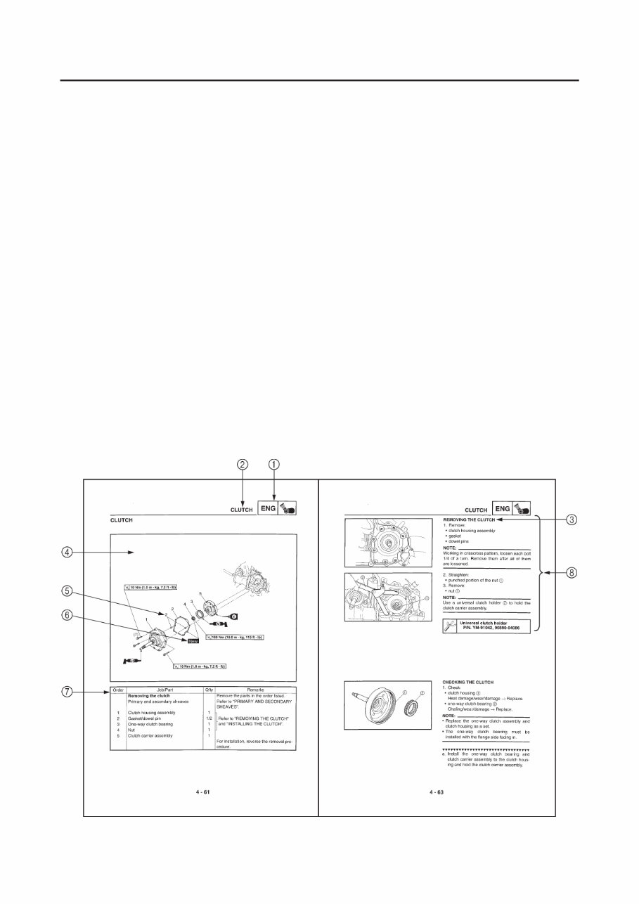  YAMAHA RHINO 660 Repair Shop Manual 03 04 05 06 07 preview img 5