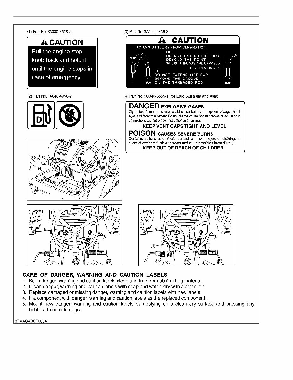 Kubota M9000 Tractor OEM Service & Repair Manual preview img 8