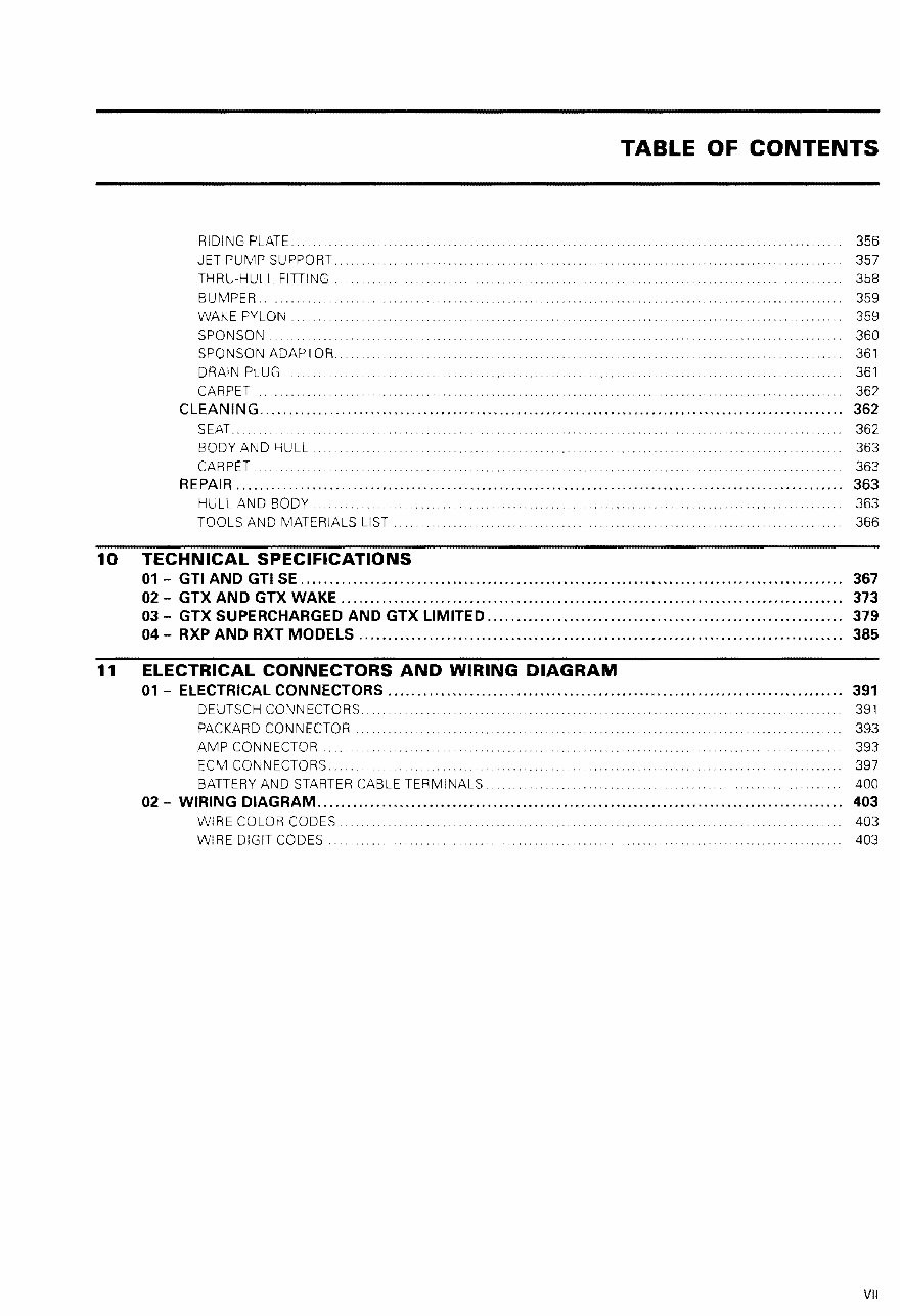 SeaDoo 4-TEC Series (GTI, GTI SE, GTX, GTX Supercharged, GTX Limited, GTX WAKE, RXP, RXT) Watercraft Workshop Service Repair Man preview img 10