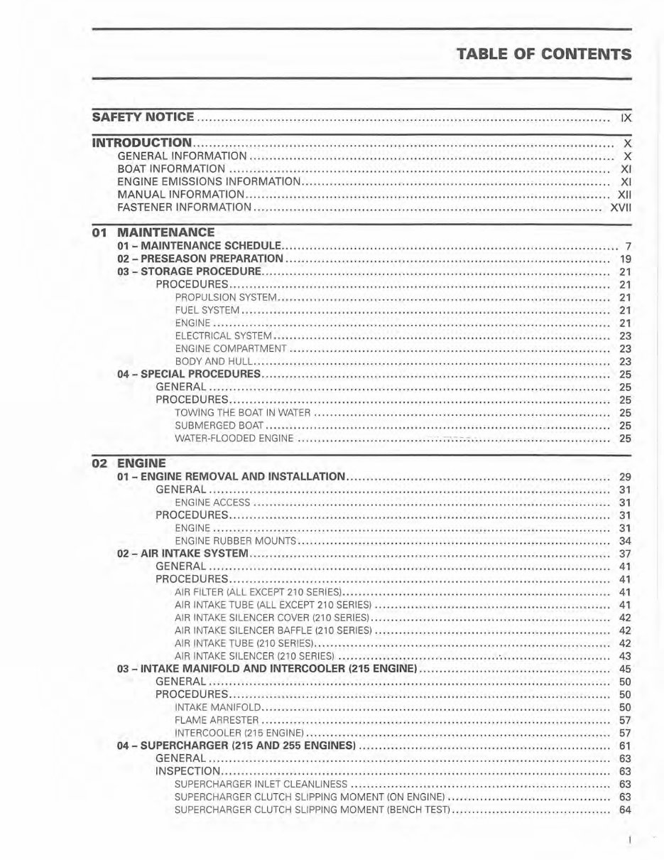 2010 Sea-Doo 210 Challenger, 210 Challenger SE Personal Watercrafts OEM Service & Repair Manual preview img 4