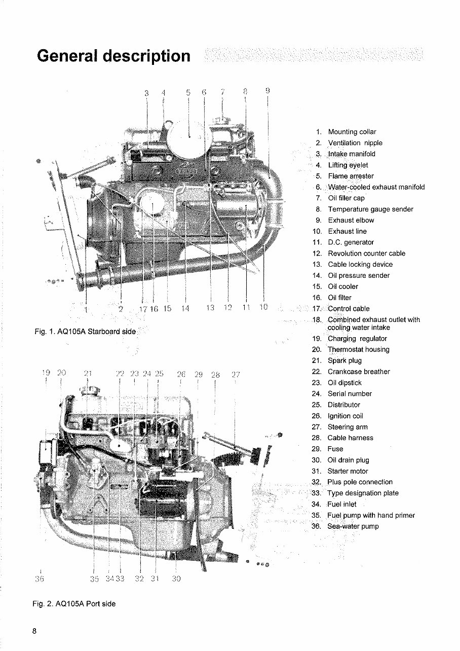 Volvo Penta AQ105, AQ115, AQ130, AQ165, AQ170 Engine Service & Repair Manual preview img 10