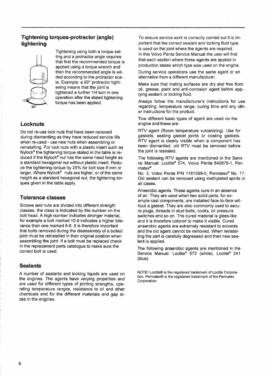 Volvo Penta AQ105, AQ115, AQ130, AQ165, AQ170 Engine Service & Repair Manual preview img 8