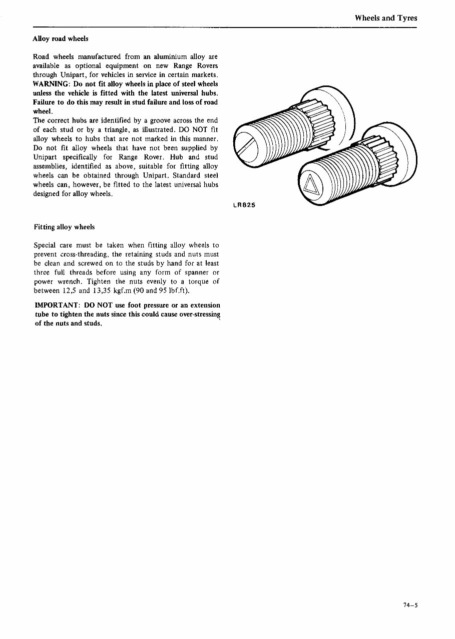1970-1985 Land Rover 2 & 4 Door Range Rover Classic Repair Manual preview img 5