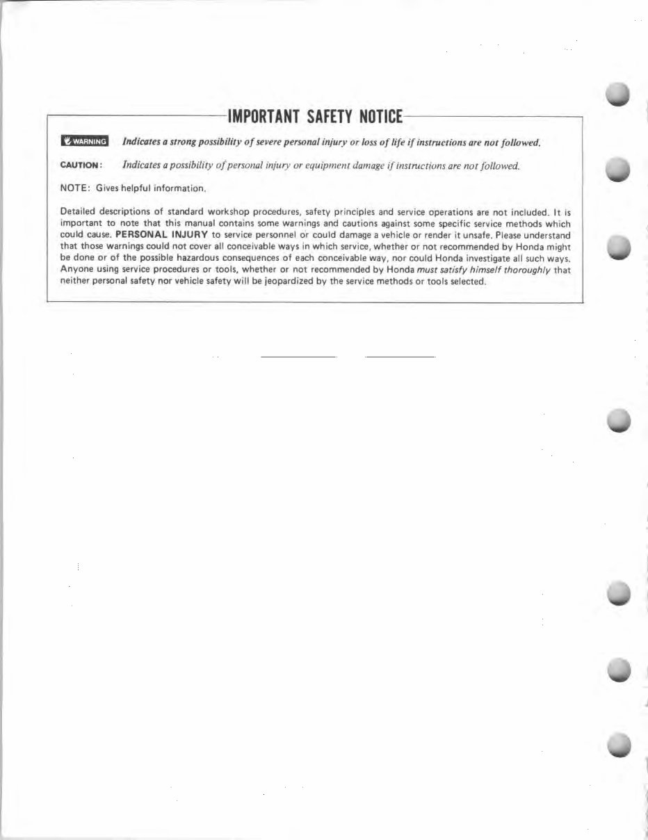 1985-1986 Honda TRX125 Repair Manual ATV preview img 2