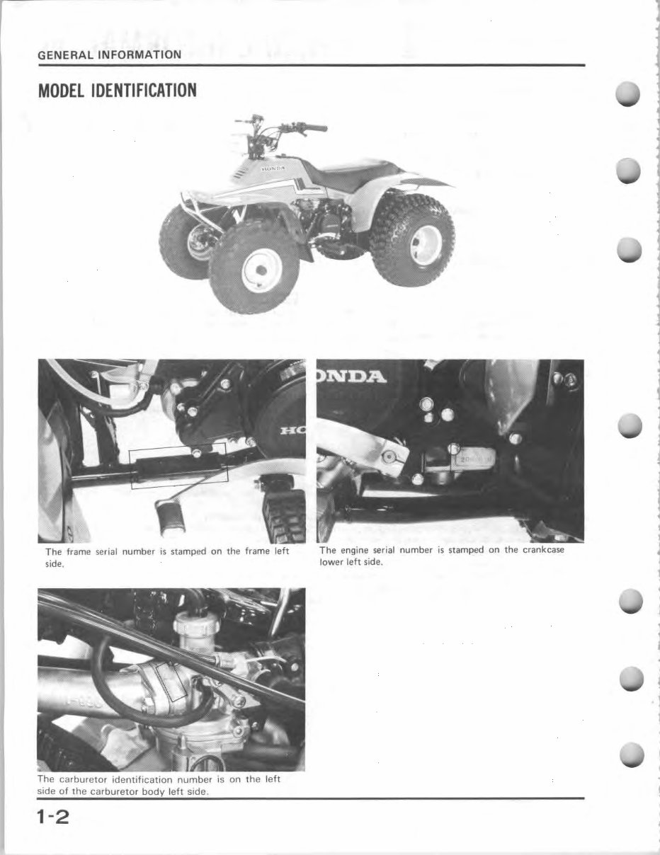 1985-1986 Honda TRX125 Repair Manual ATV preview img 5