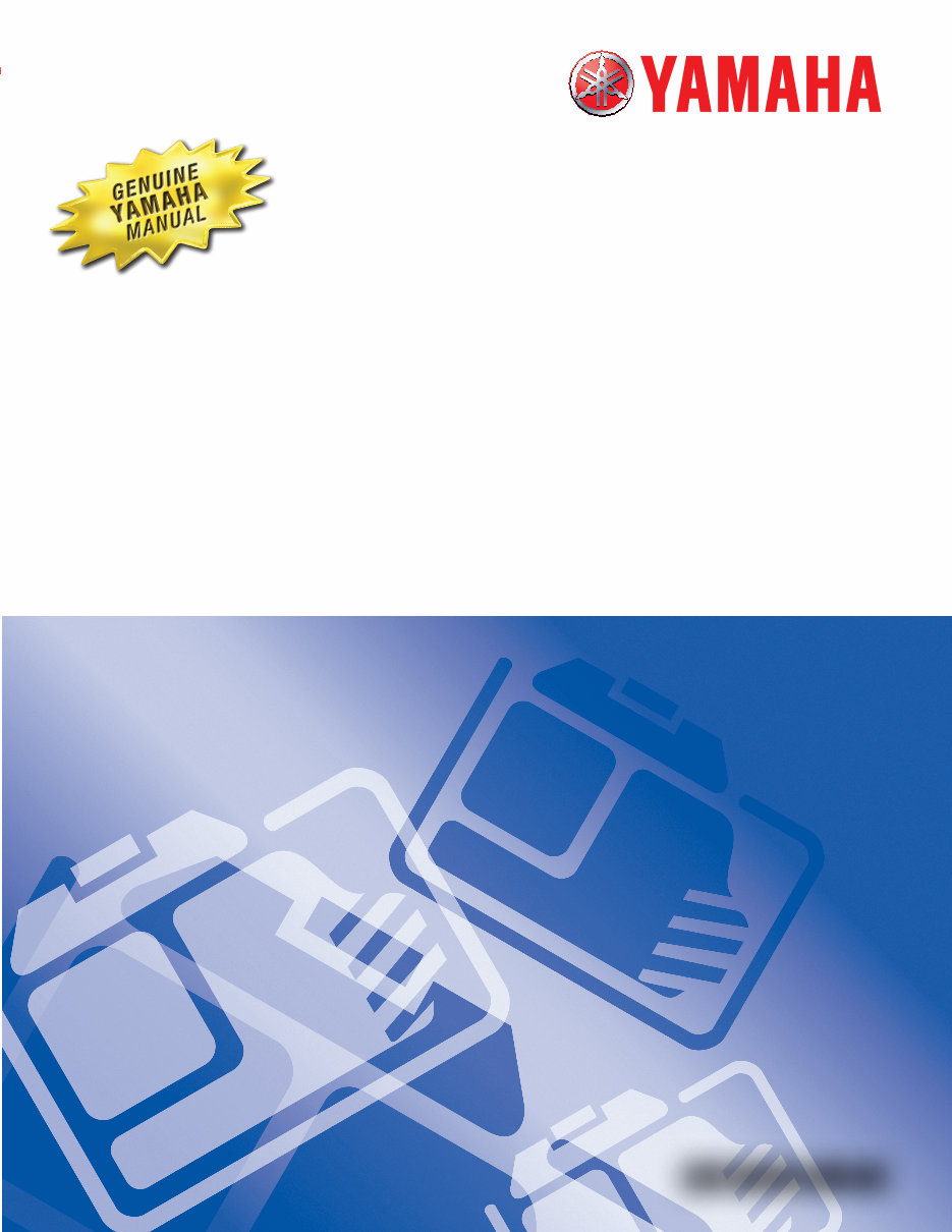 Yamaha EF6300iSDE Generator Full Service & Repair Manual preview img 1