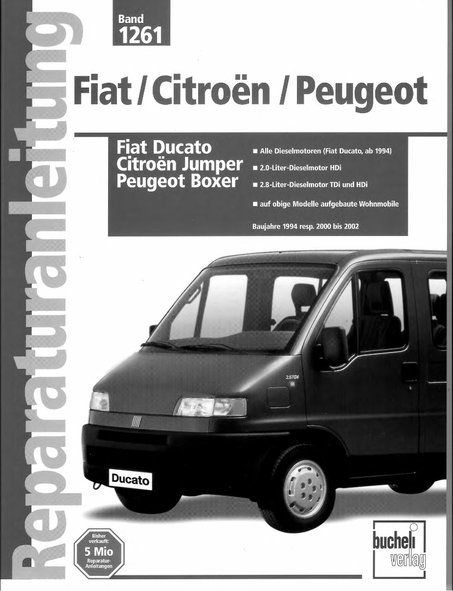 1994-2002 Fiat Ducato Service & Repair Manual (in German) preview img 1