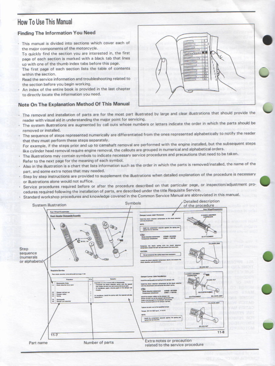 Honda CB1000 superfour (big 1) workshop manual | Download Manual