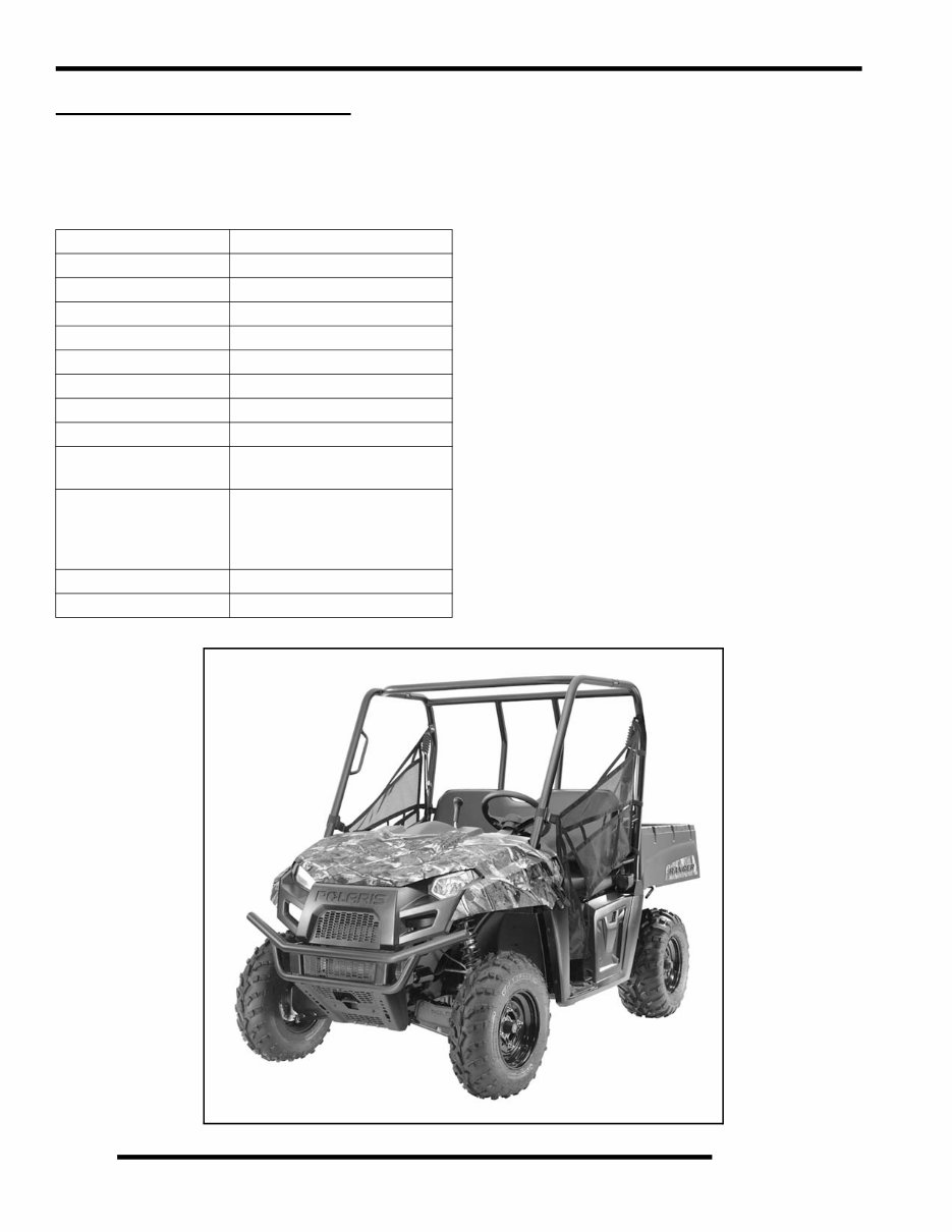 2012 Polaris Ranger 500 EFI OEM Service & Repair Manual preview img 8