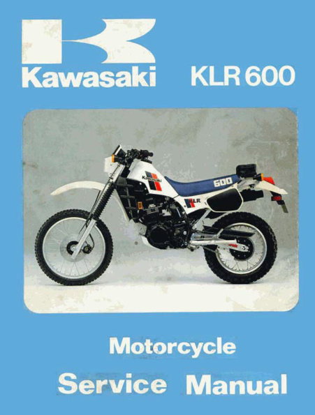 1984-2005 Kawasaki KLR250 4 Stroke Motorcycle Service & Repair Manual preview img 2
